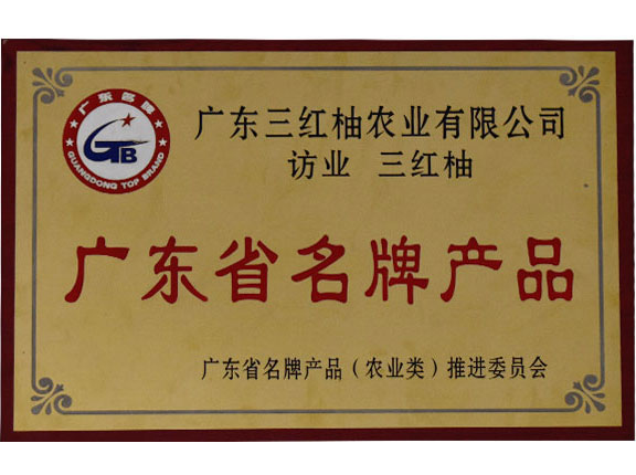 廣東省名牌產品（農業類）推進委員會